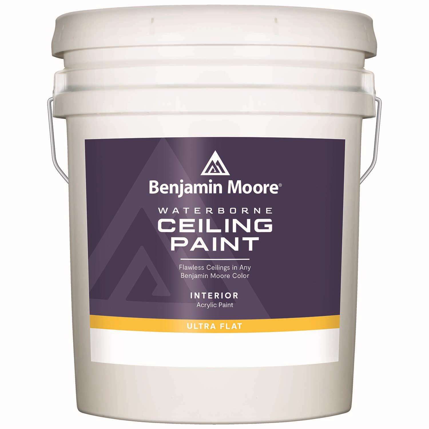 Benjamin Moore, 5 GAL Peinture pour plafond WATERBORNE - fini ultra mat