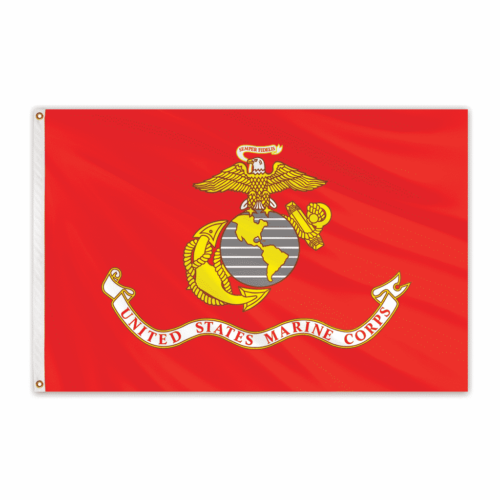 Monde des As, Drapeau 3x5' Marine Corps