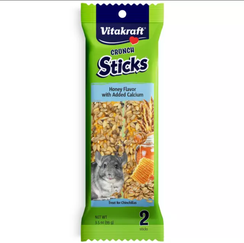 Vitakraft, Friandises Vitakraft Crunch Sticks au miel avec calcium ajouté