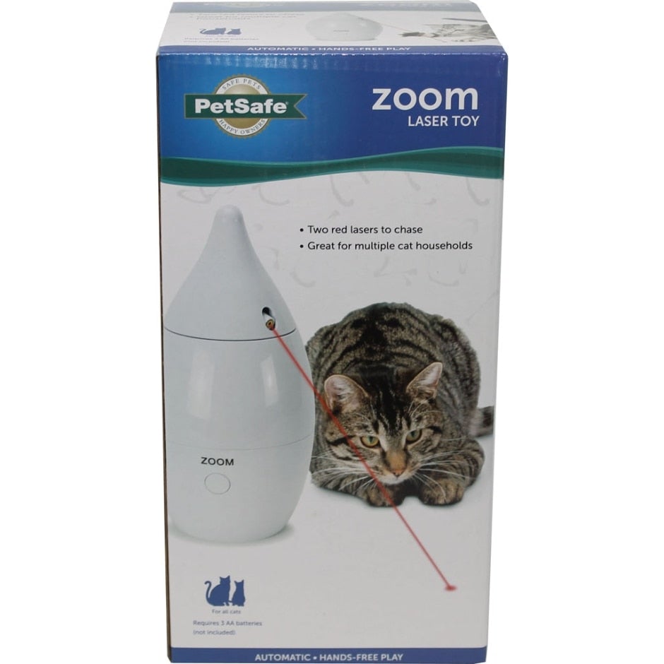 PetSafe, JOUET LASER ROTATIF AUTOMATIQUE ZOOM POUR CHAT