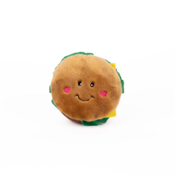 ZippyPaws, Jouet pour chien ZippyPaws NomNomz Hamburger en peluche