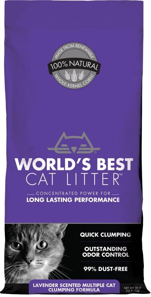 La meilleure litière pour chat du monde™, Litière agglomérante pour chats multiples World's Best Lavender Scented Multiple Cat Formula