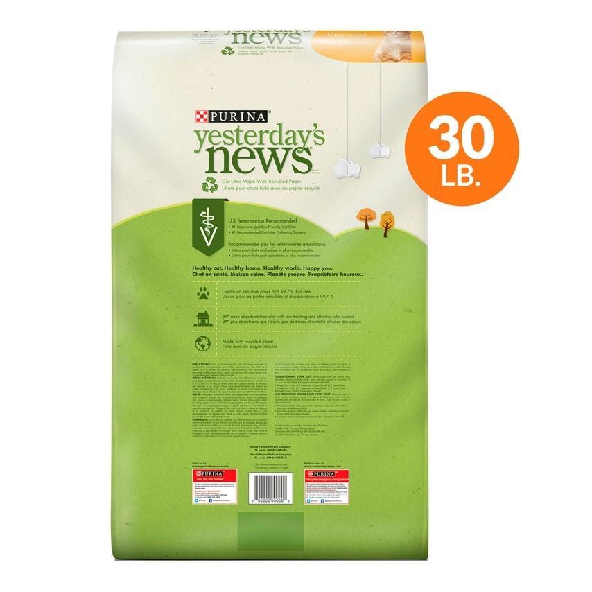 Nouvelles d'hier, Litière pour chat Yesterday's News Original Unscented Formula