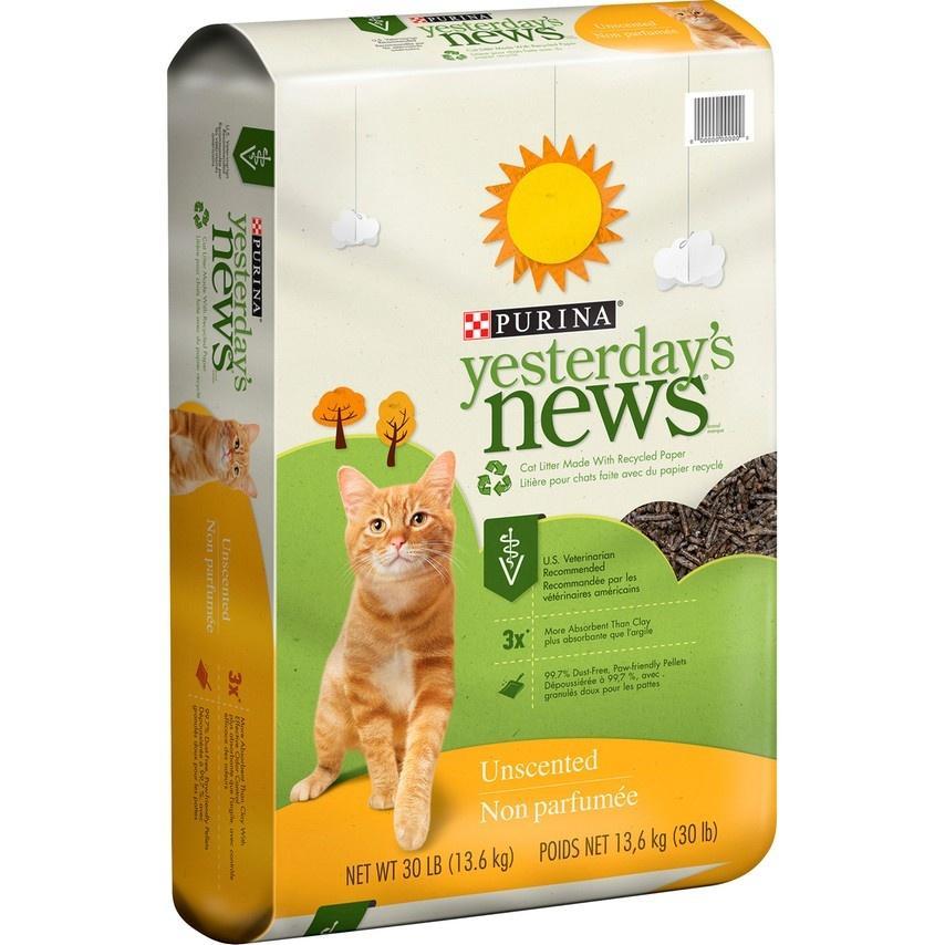 Nouvelles d'hier, Litière pour chat Yesterday's News Original Unscented Formula