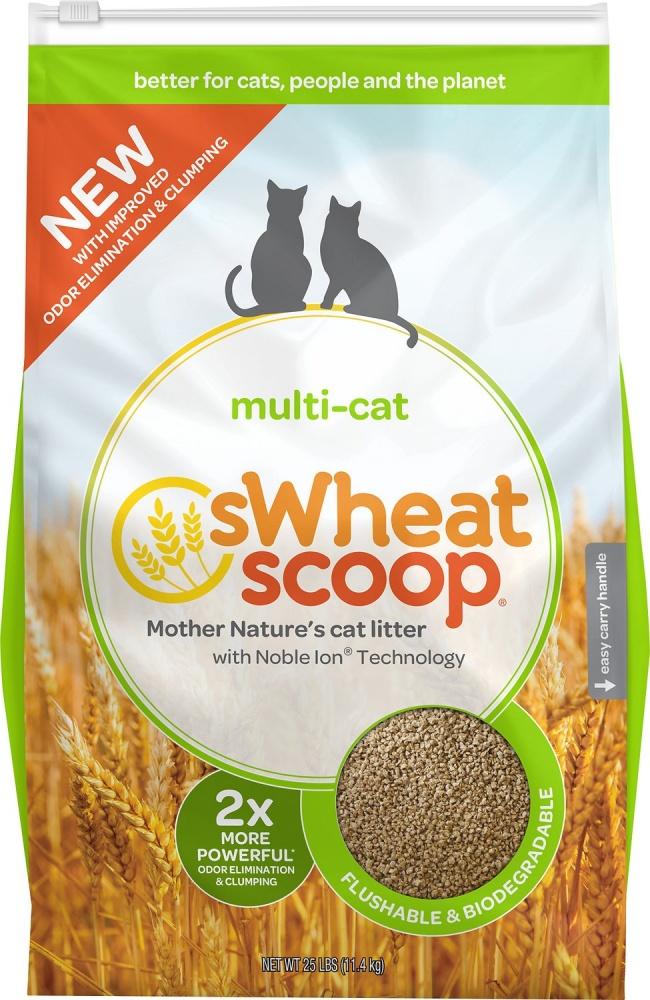 sWheat Scoop, Litière pour chat sWheat Scoop Fast Clumping Natural Multi