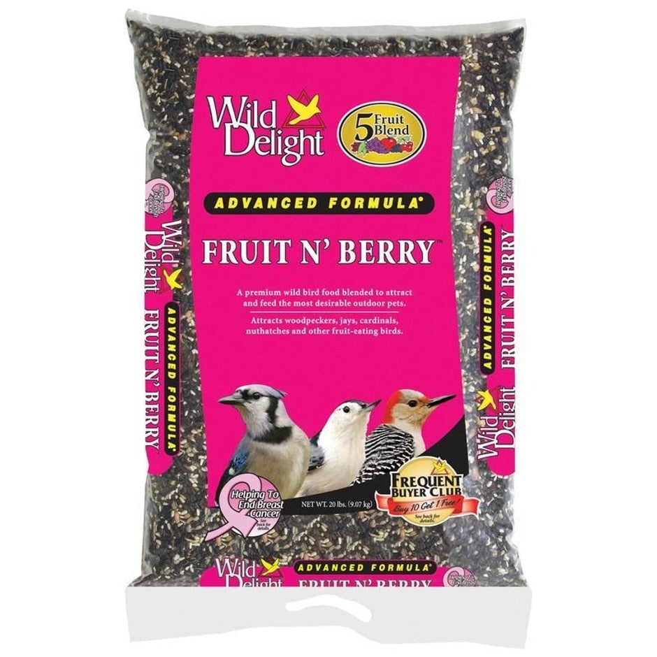 Délice sauvage, NOURRITURE POUR OISEAUX SAUVAGES WILD DELIGHT FRUIT & BERRY