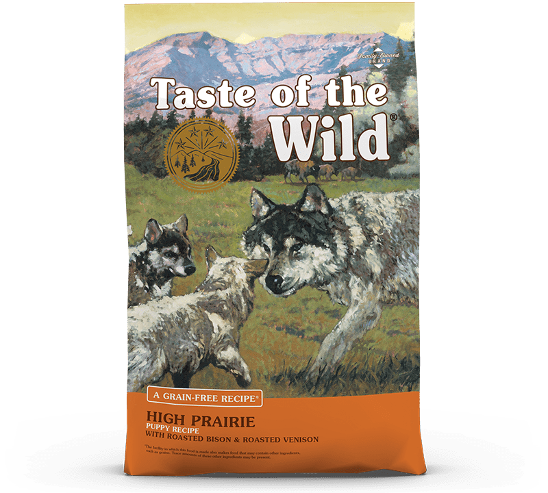 Le goût de la nature, Recette pour chiots Taste of the Wild High Prairie