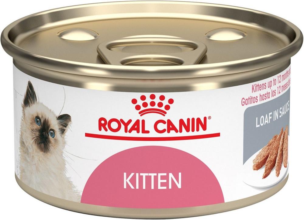 Royal Canin, Royal Canin Feline Health Nutrition Kitten Instinctive Loaf in Sauce nourriture en boîte pour chats