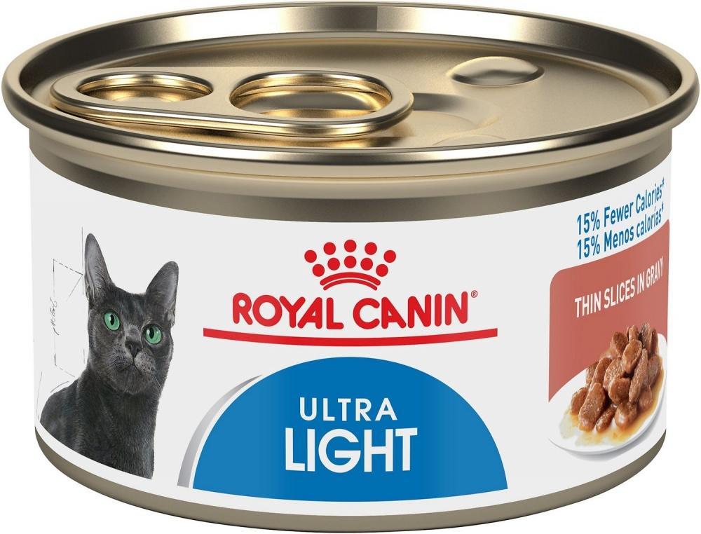 Royal Canin, Royal Canin Feline Health Nutrition Ultralight Thin Slices in Gravy nourriture en boîte pour chats