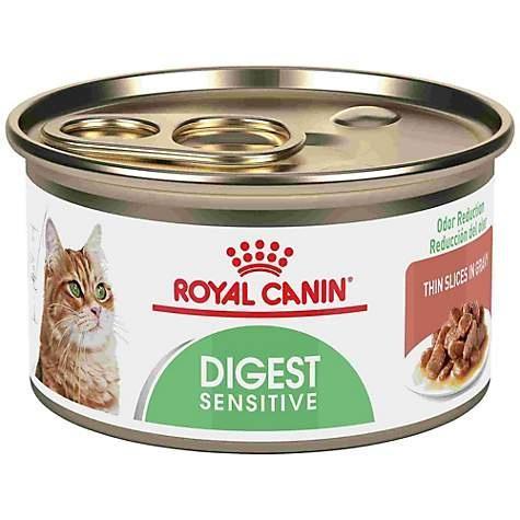 Royal Canin, Royal Canin Feline Nutrition Digestive Sensitive Thin Slices in Gravy nourriture en boîte pour chats