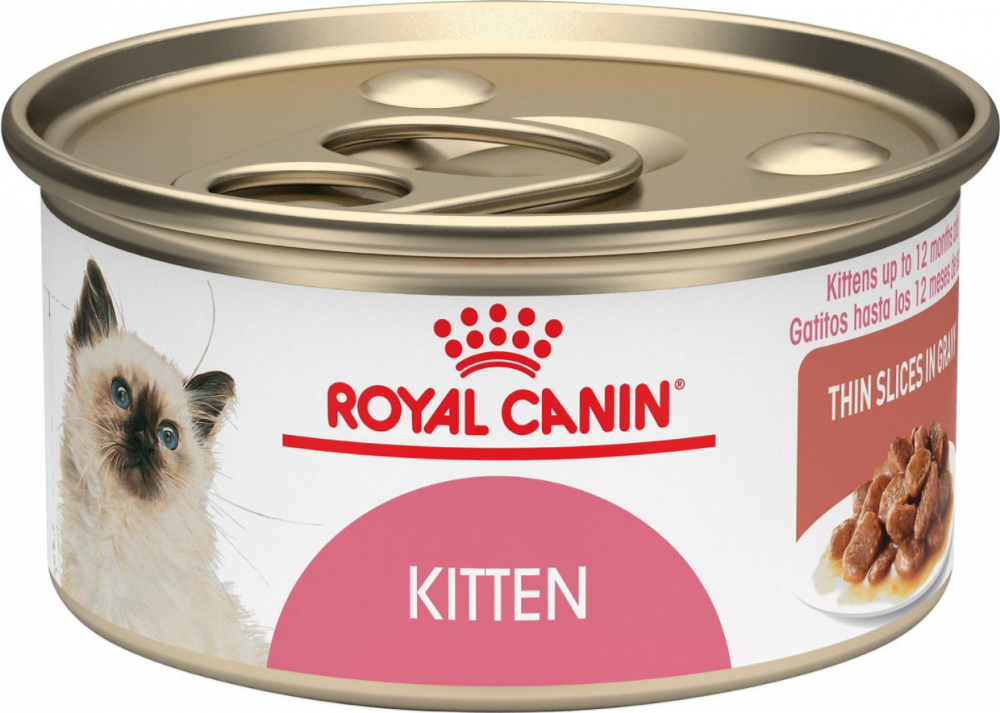 Royal Canin, Royal Canin Feline Nutrition Kitten Instinctive Thin Slices in Gravy nourriture en boîte pour chats