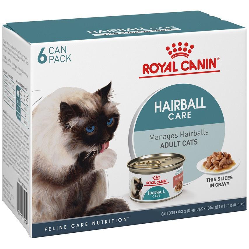 Royal Canin, Royal Canin Hairball Care Thin Slices in Gravy nourriture en boîte pour chats