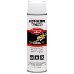 Rust-Oleum, Rust-Oleum Industrial Choice® S1600 System Inverted Striping Painting Spray White 17 oz.