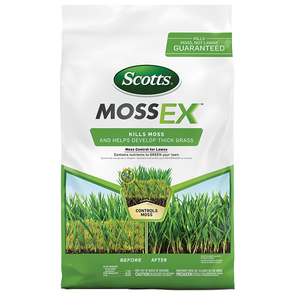 Scotts, SCOTTS MOSSEX GRANULES POUR PELOUSE ET JARDINS 5M