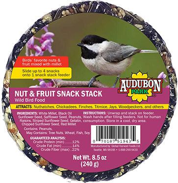 Global Harvest, SNACK STACK NOIX/FRUITS AUDUBON