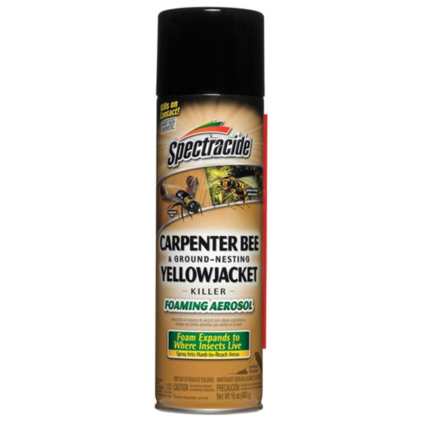 Spectracide, SPECTRACIDE CARPENTER BEE AND GROUND-NESTING YELLOW JACKET KILLER MOUSSE AÉROSOL