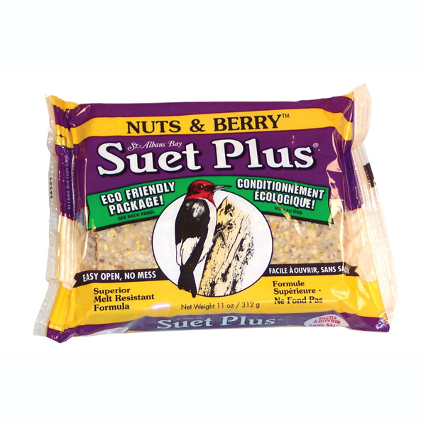 Suif Plus, SUET PLUS MÉLANGE DE NOIX ET DE BAIES SUET CAKE