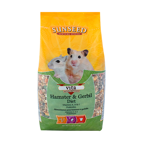 SUNSEED, SUN SEED VITA PRIMA NOURRITURE POUR HAMSTER ET GERBILLE