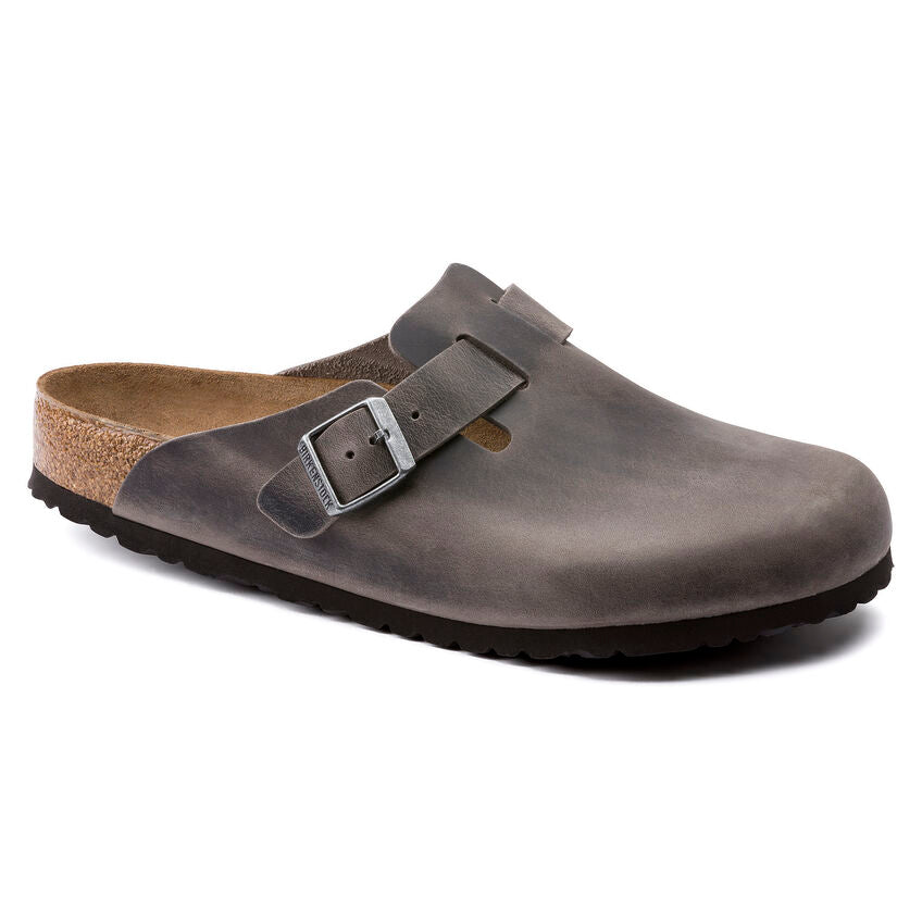 Birkenstock, Sabot à semelle souple Boston pour femme