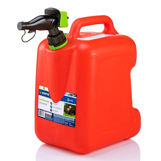 Sceptre, Scepter 5 Gallon Smartcontrol bidon d'essence avec poignée arrière, rouge