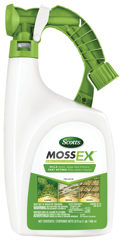 Scotts, Scotts® MossEX™ 3-en-1 Ready-Spray® (en anglais seulement)