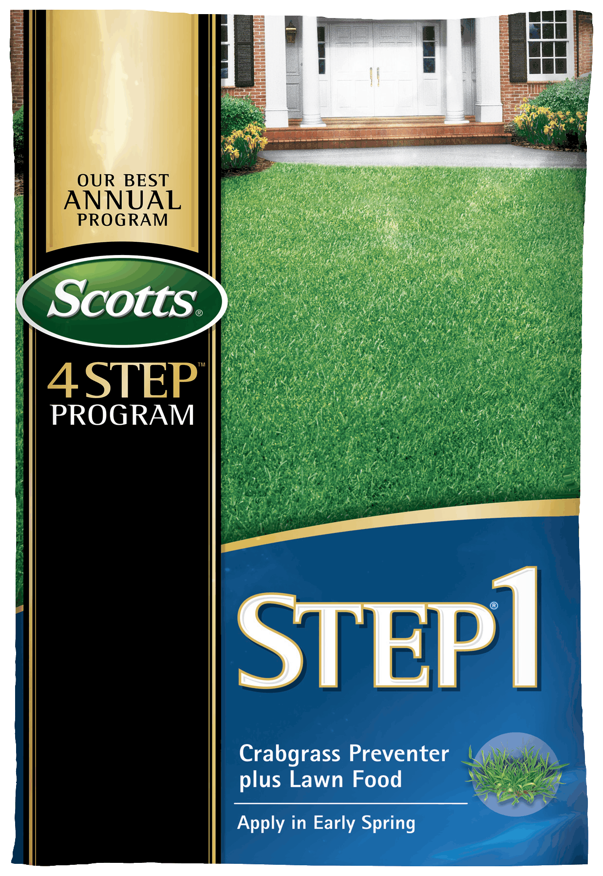 Scotts, Scotts® STEP® 1 - Prévention de la digitaire plus engrais pour pelouse