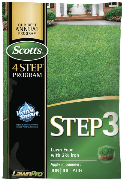 Écossais, Scotts® STEP® 3 - Engrais pour pelouse avec 2 % de fer