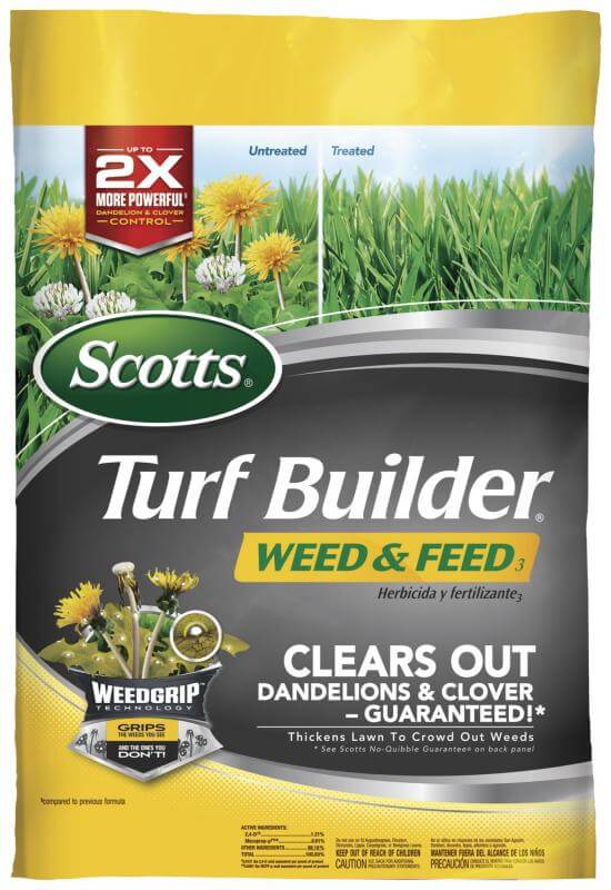 Écossais, Scotts® Turf Builder® Weed & Feed₃ (désherbage et alimentation)