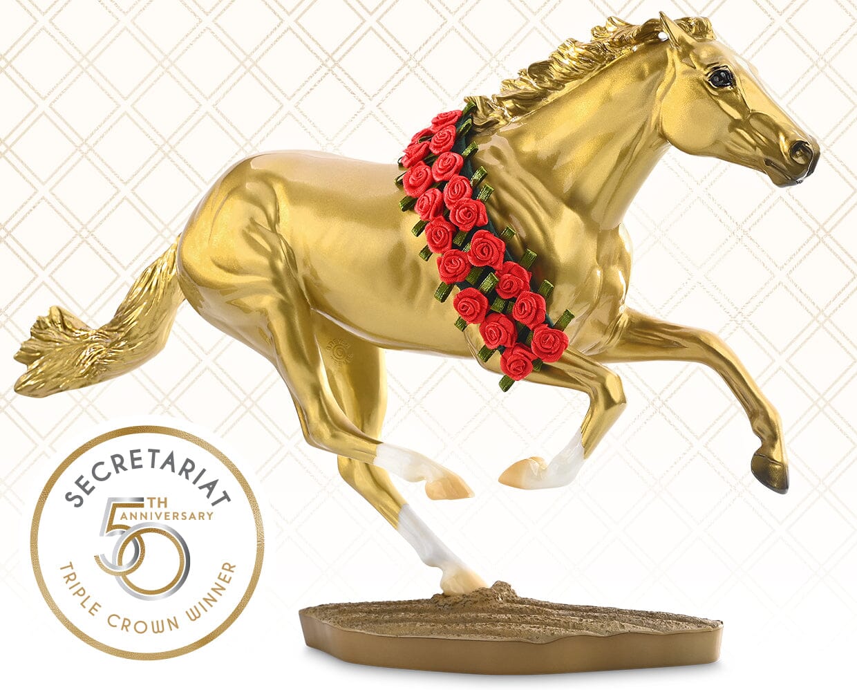 Breyer, Secretariat - 50e anniversaire du vainqueur de la Triple Couronne