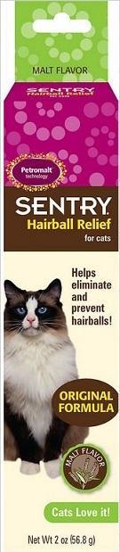 Sentinelle, Sentry Malt Flavor Hairball Treatment pour chats