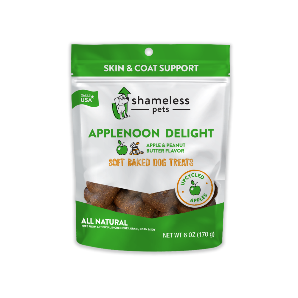 Animaux de compagnie éhontés, Shameless Pets Applenoon Delight Friandises molles au four pour chiens