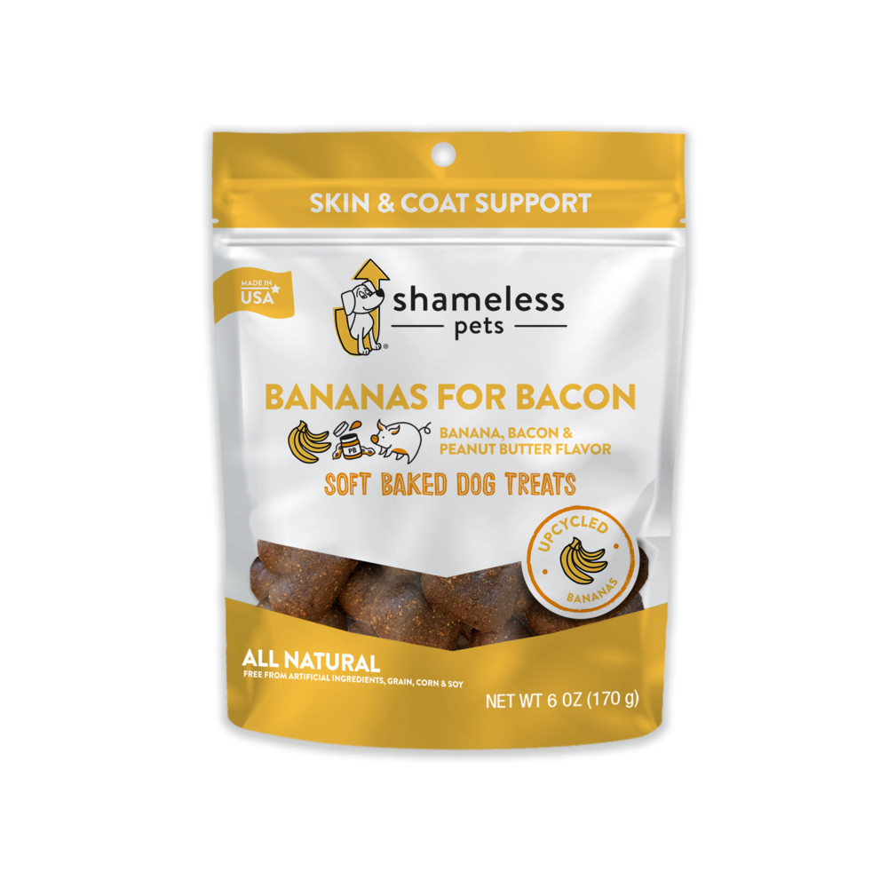 Animaux de compagnie, Shameless Pets Bananas for Bacon Soft Baked Dog Treats (friandises molles pour chiens)