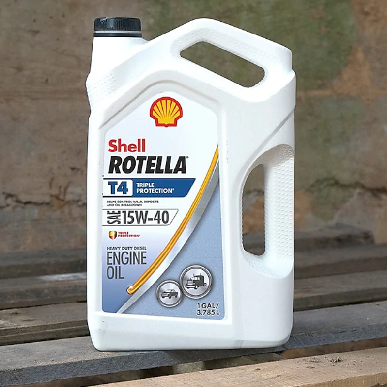 Shell Rotella® - Le système de contrôle de la qualité de l'eau, Shell Rotella® T4 Huile diesel triple protection