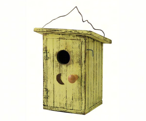 Songbird Essentials, Songbird Essentials Maison d'oiseau Birdie Loo jaune