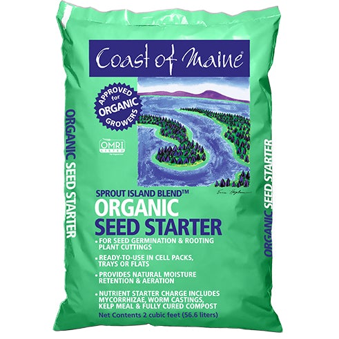 Côte du Maine, Sprout Island Organic Seed Starter