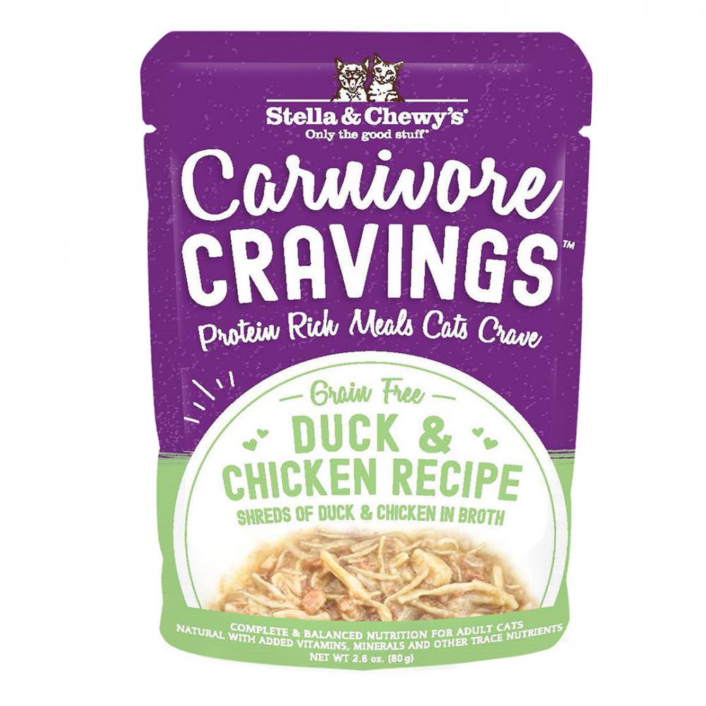 Stella & Chewy's, Stella & Chewy's Carnivore Cravings Duck & Chicken Recipe nourriture humide pour chats