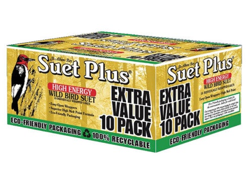 Suet Plus, Suet Plus High Energy Wild Bird Suet Cake (gâteau de suif pour oiseaux sauvages)