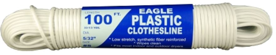 T.w Evans Cordage, T.w Evans Cordage #5 Eagle Plastic Clothesline 50' Hank