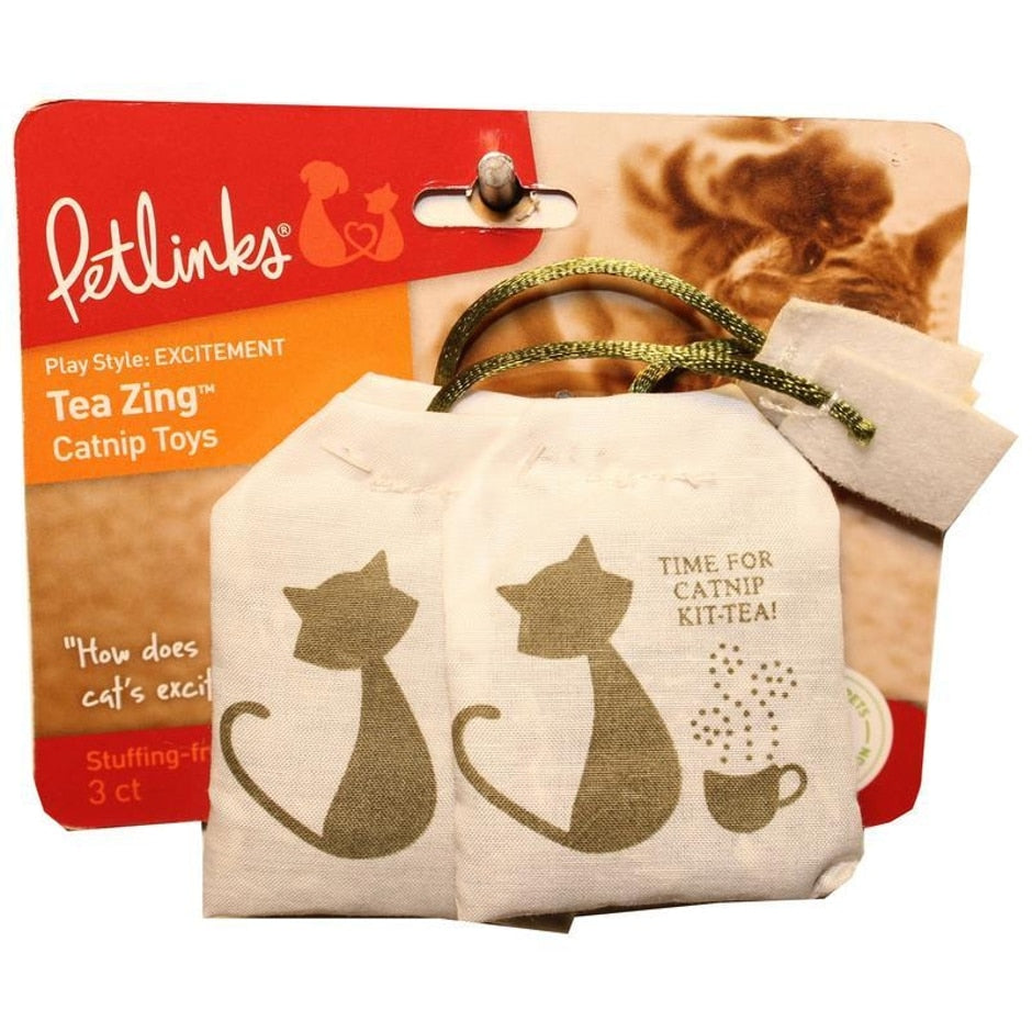 Petlinks, TEA ZING 100% CATNIP TOY