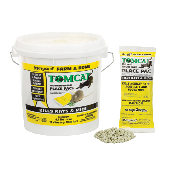 Tomcat, TOMCAT RAT & MOUSE BAIT PLACE PAC