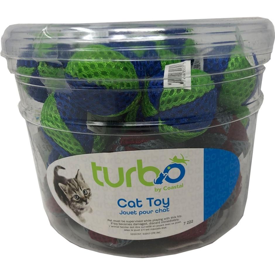 TURBO, TURBO BEACH BALLS CAT TOY CANISTER