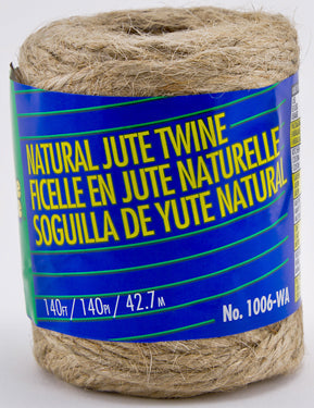 Source de cordage, TWINE JUTE 140FT NATURAL