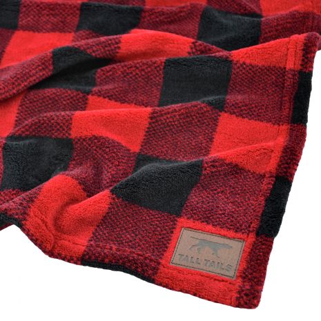 Grandes queues, Tall Tails Hunter's Plaid Dog Blanket (couverture pour chien à carreaux)