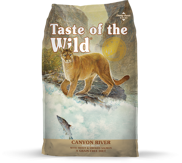 Le goût de la nature, Taste Of The Wild Canyon River nourriture sèche pour chats