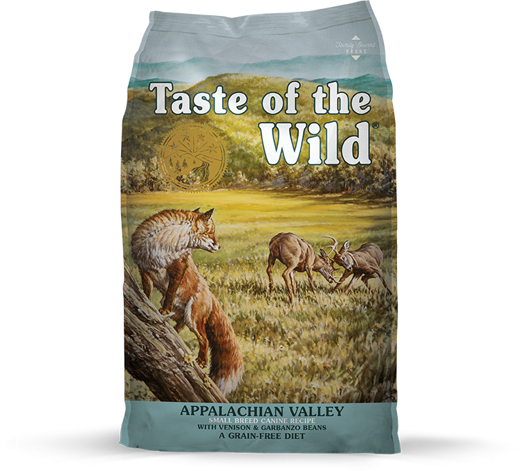 Le goût de la nature, Taste Of The Wild Grain Free Appalachian Valley Small Breed Recipe croquettes pour chiens de petite race