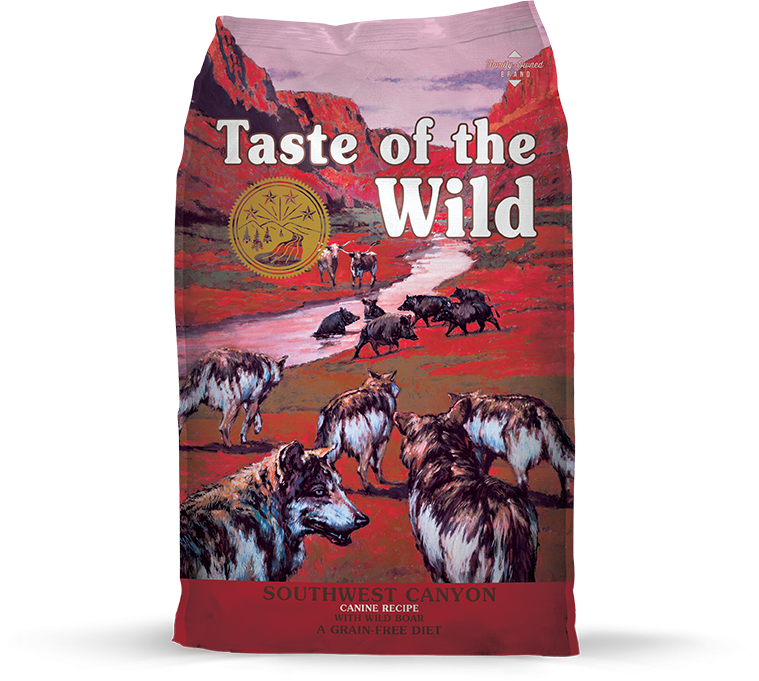 Le goût de la nature, Taste Of The Wild Grain Free Southwest Canyon with Wild Boar croquettes pour chien