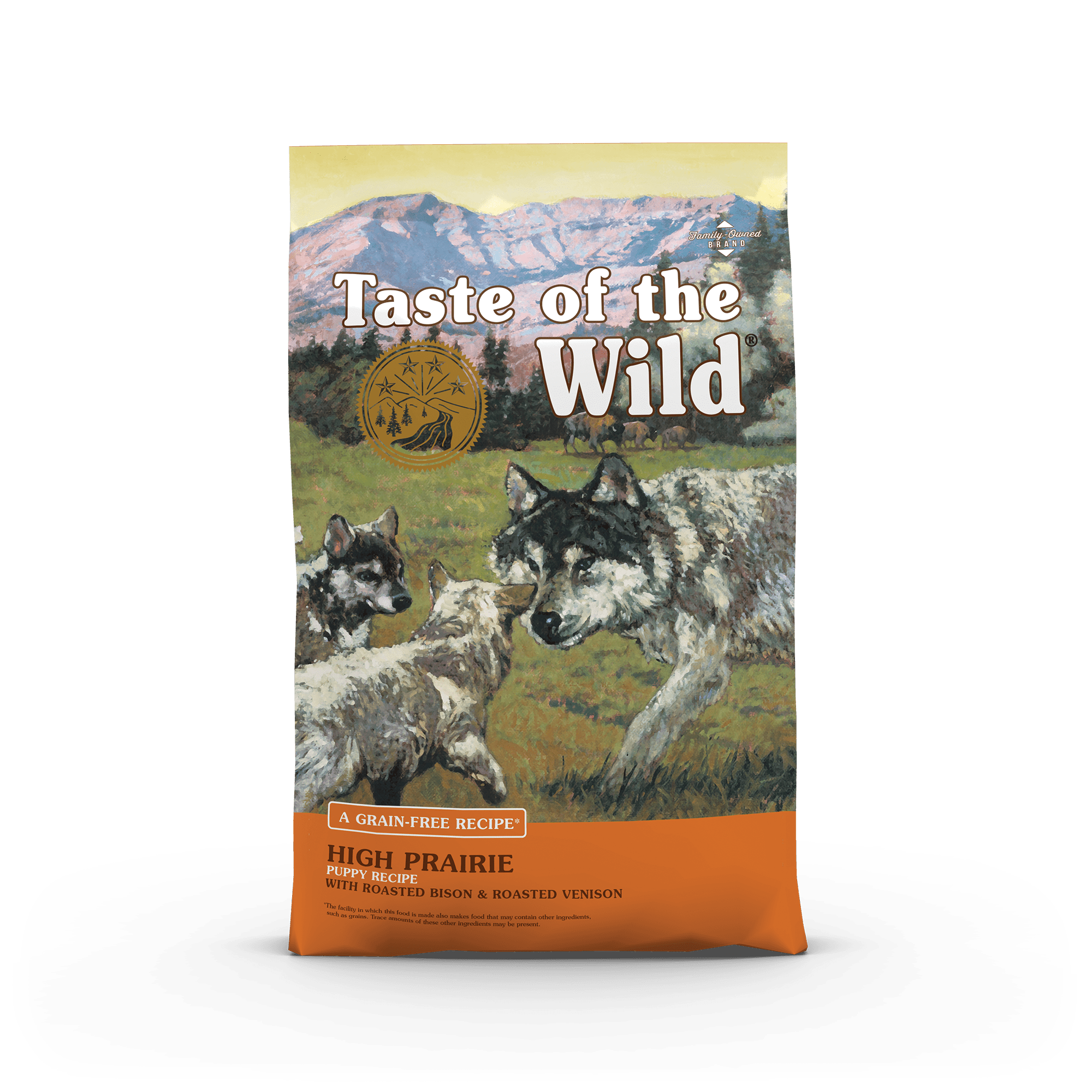 Le goût de la nature, Taste Of The Wild High Prairie Puppy Recipe Sac de 5 livres