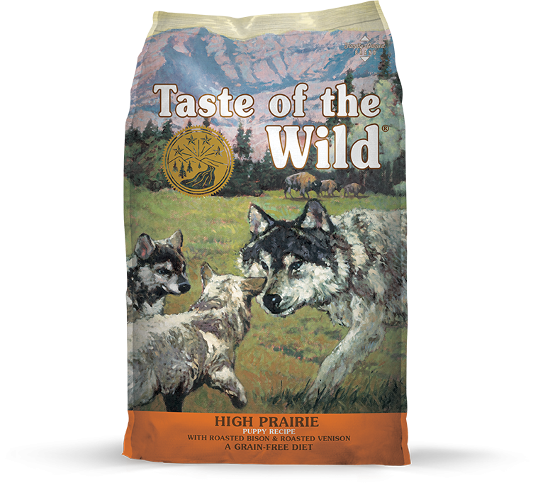 Le goût de la nature, Taste Of The Wild High Prairie Roasted Bison and Venison nourriture sèche pour chiots