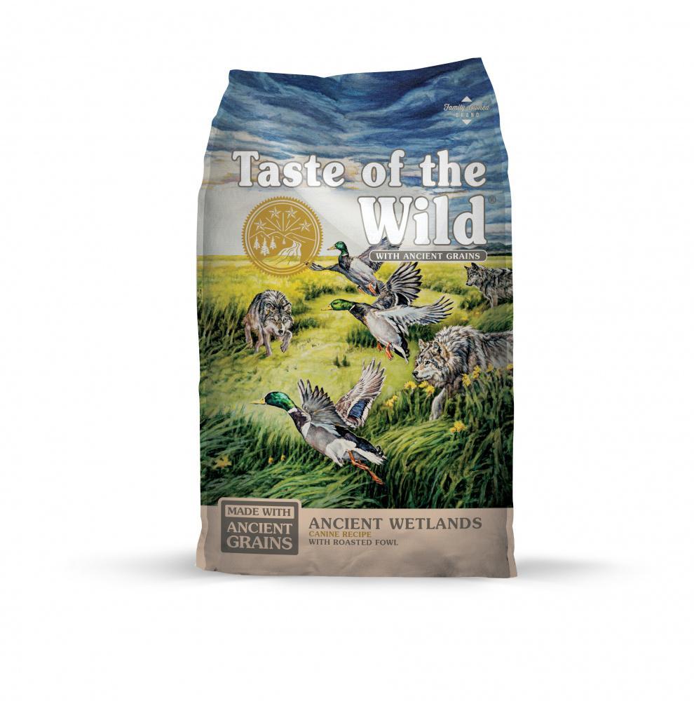 Le goût de la nature, Taste of the Wild Ancient Wetlands with Ancient Grains croquettes pour chien