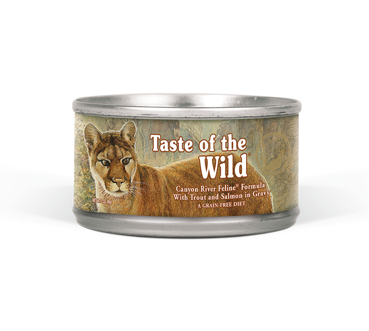 Le goût de la nature, Taste of the Wild Canyon River Nourriture en boîte pour chats